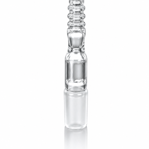 3.3 Boro Adapter, Vaccum/Argon (Nitrogen), Straight, Top Hose Connection, Male Joint
