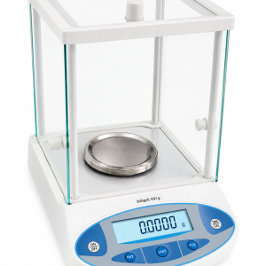 Digital Analytical Balance with Glass Draft Shield